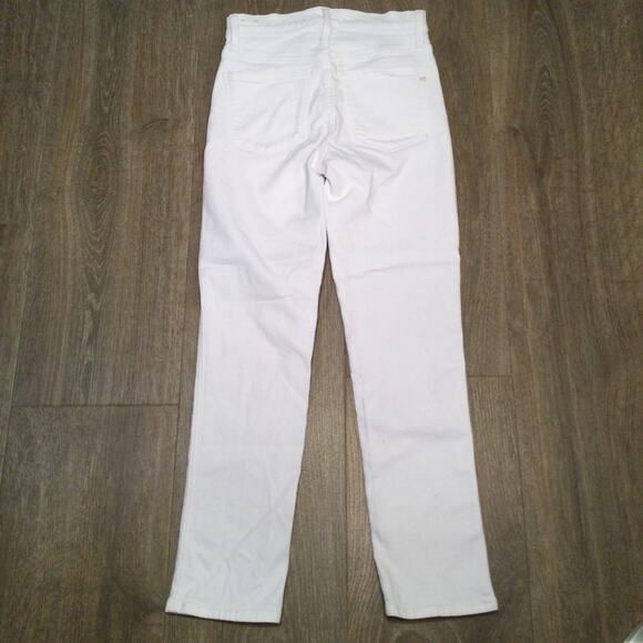 Madewell Stovepipe Jeans white size 24 MC636 - Picture 4 of 8